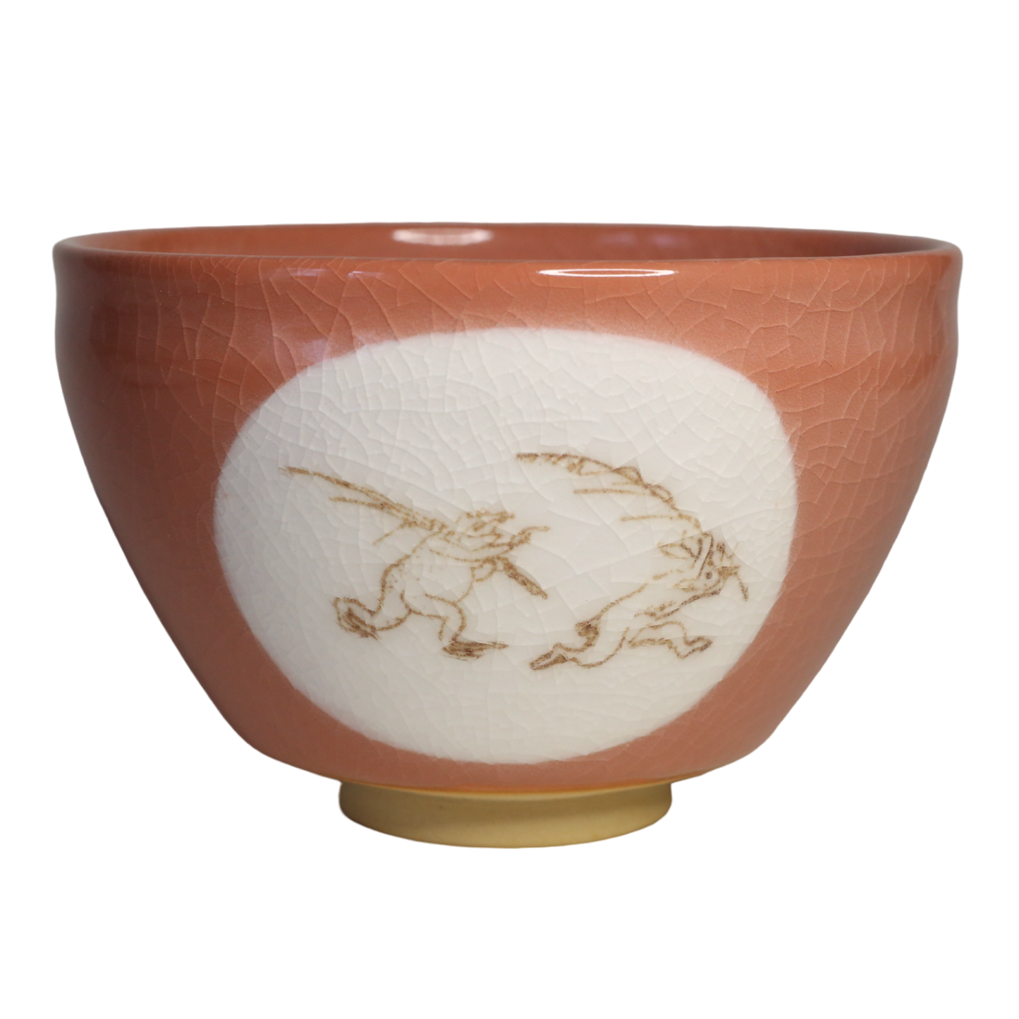 Matcha Bowl "Rabbit & Frog" 16 oz