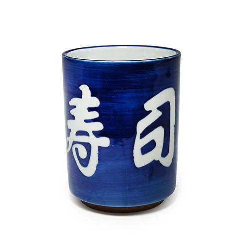 Blue Character Tea Cup 11oz