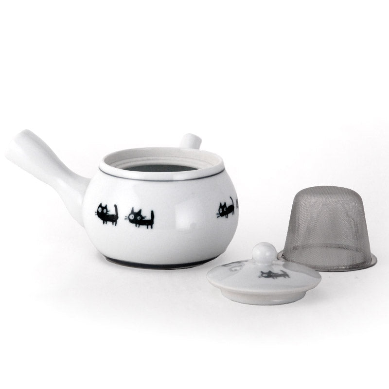 Kyusu Tea Pot Cat Parade 14oz