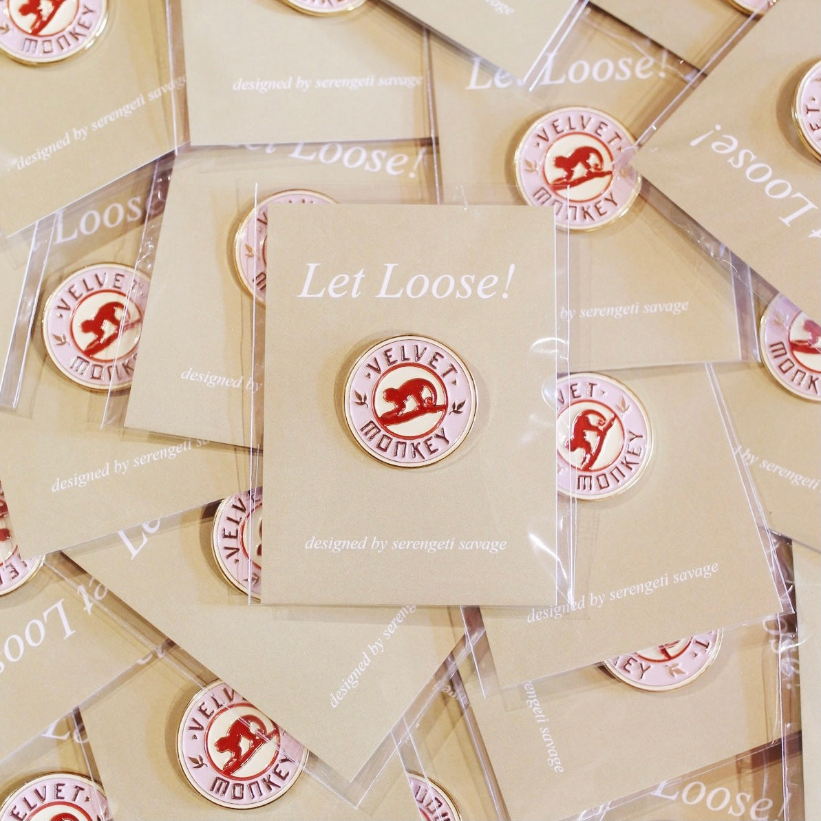 Velvet Monkey Enamel Pin
