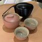 Traveler's Tea Set, Line Pattern