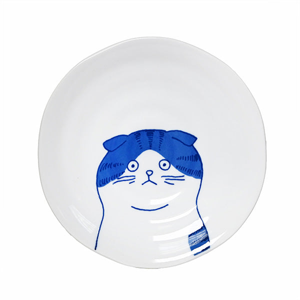 Cat Face Plate 6.5"