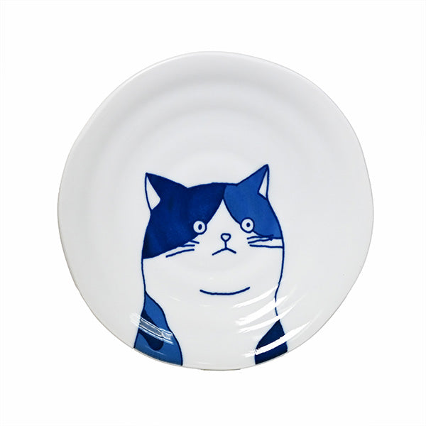Cat Face Plate 6.5"